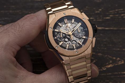 hublot big bang integral gold|is Hublot big bang waterproof.